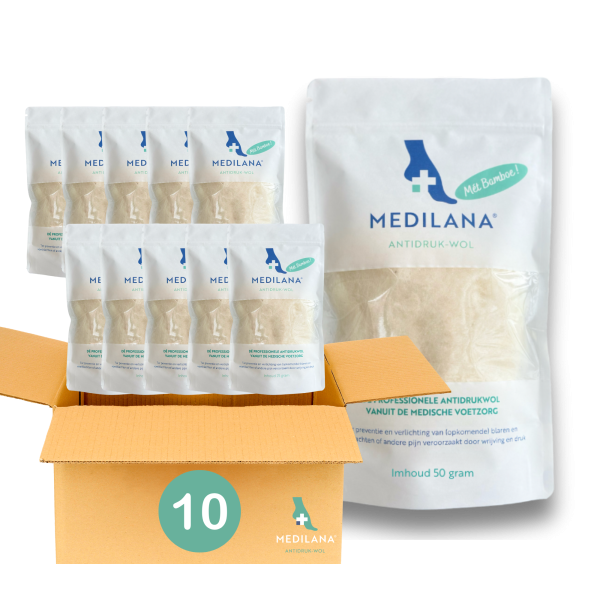 Medilana Antidrukwol - Box 10 x 50 gram