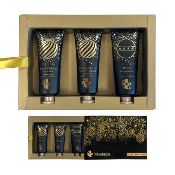 2025 Christmas Giftset - Handcream, footcream en lipbalm